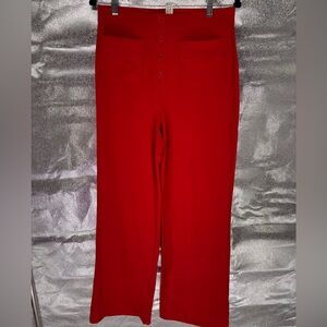 NWT Halara High Waist Wide Leg Pull On Jersey Pants